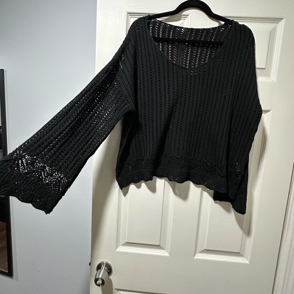 Black Knit Sweater